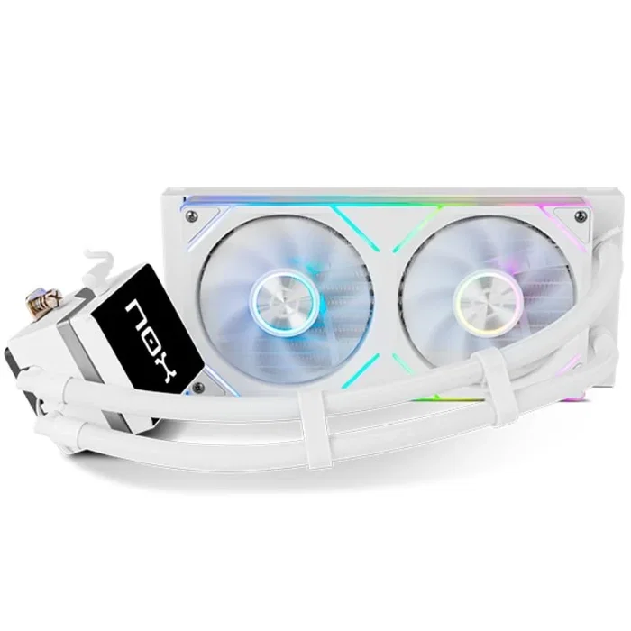NOX Hummer M-240 LCD Blanco ARGB